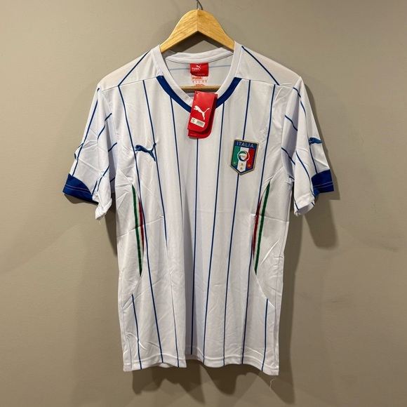 Puma X Vintage Italy Soccer Football Jersey - Picture 1 of 8
